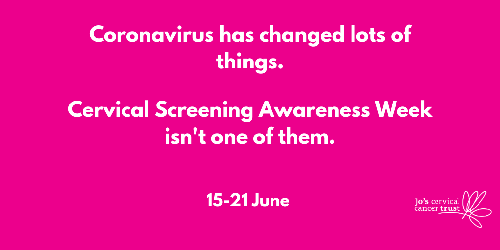 Cervical Screening Awareness Week 2020